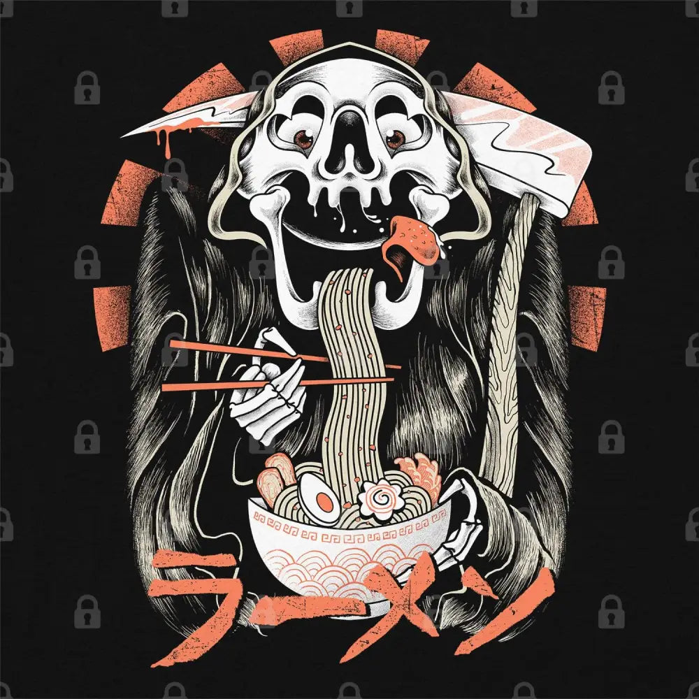 Grim Reaper Love Ramen T-Shirt Hoodie, Sweatshirt | CiraTrend.com (Image 1)