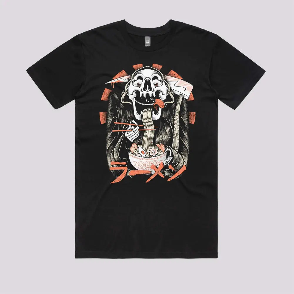Grim Reaper Love Ramen T-Shirt Hoodie, Sweatshirt | CiraTrend.com (Image 2)