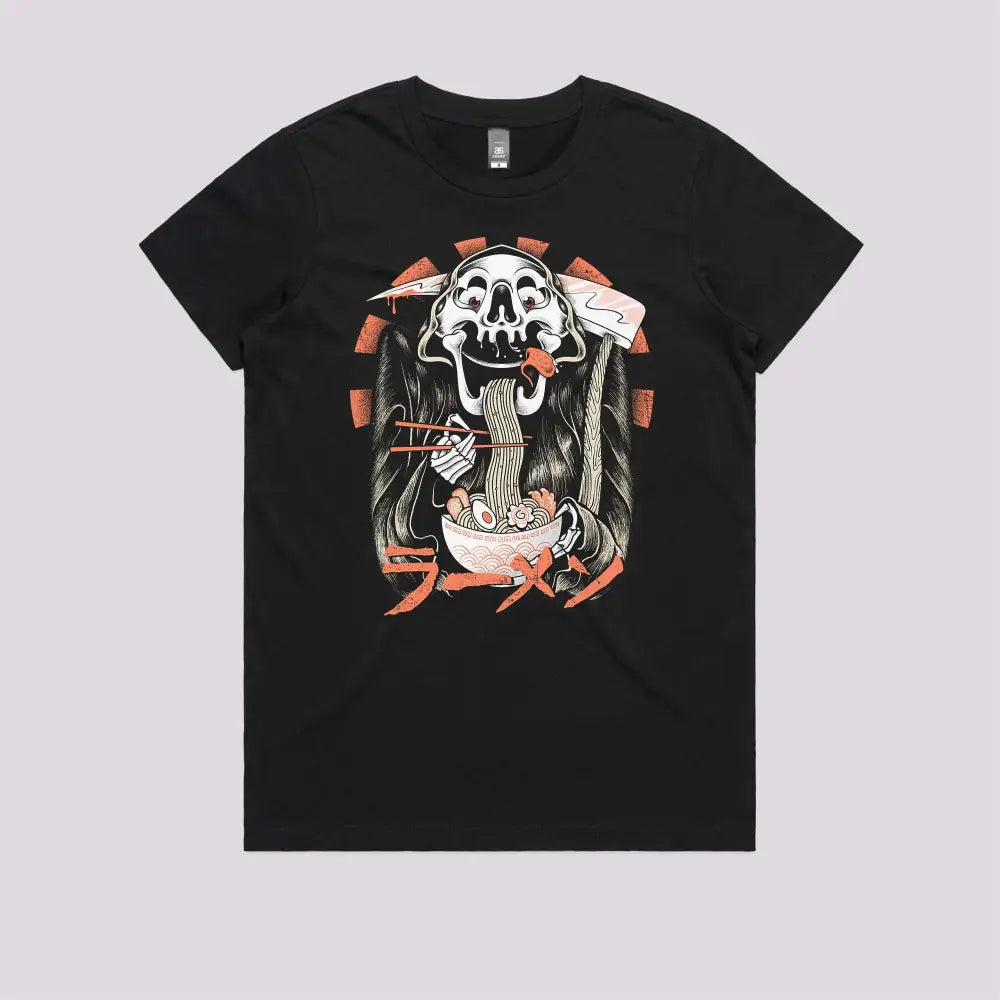 Grim Reaper Love Ramen T-Shirt Hoodie, Sweatshirt | CiraTrend.com (Image 3)