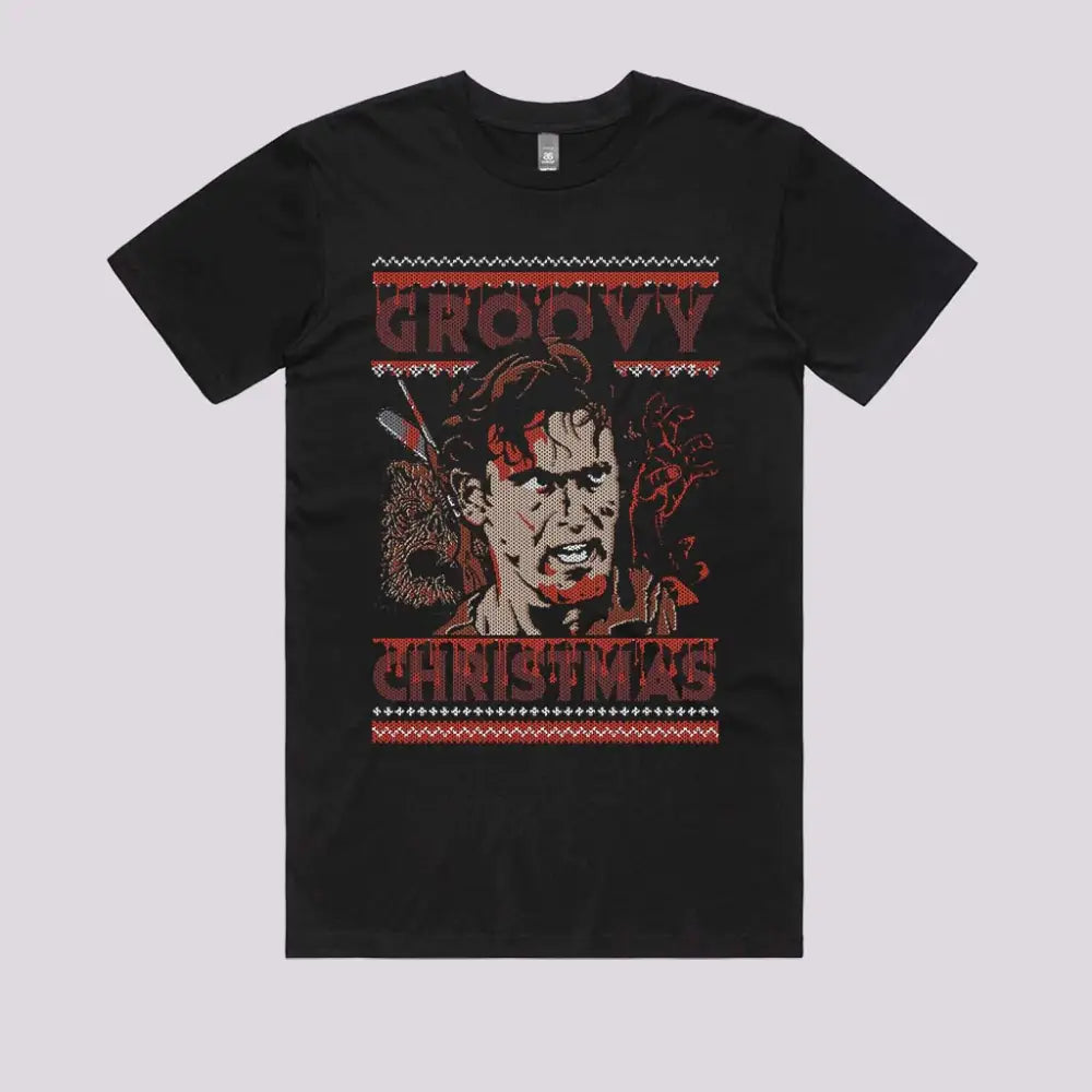Groovy Christmas T-Shirt Hoodie, Sweatshirt | CiraTrend.com (Image 2)