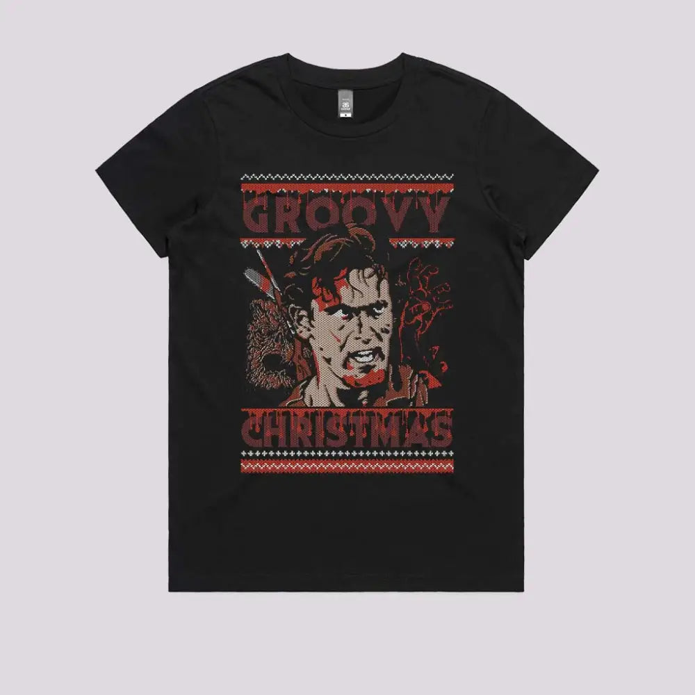 Groovy Christmas T-Shirt Hoodie, Sweatshirt | CiraTrend.com (Image 3)