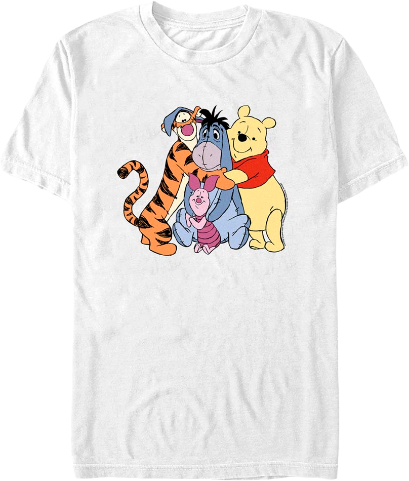 Group Hug Winnie The Pooh T-Shirt Hoodie, Sweatshirt | CiraTrend.com (Image 1)