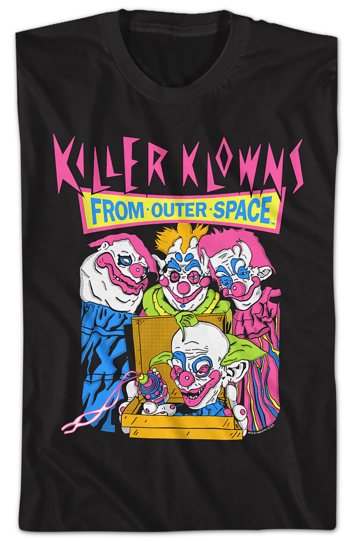 Pizza Box Killer Klowns From Outer Space T-Shirt Hoodie, Sweatshirt | CiraTrend.com (Image 2)