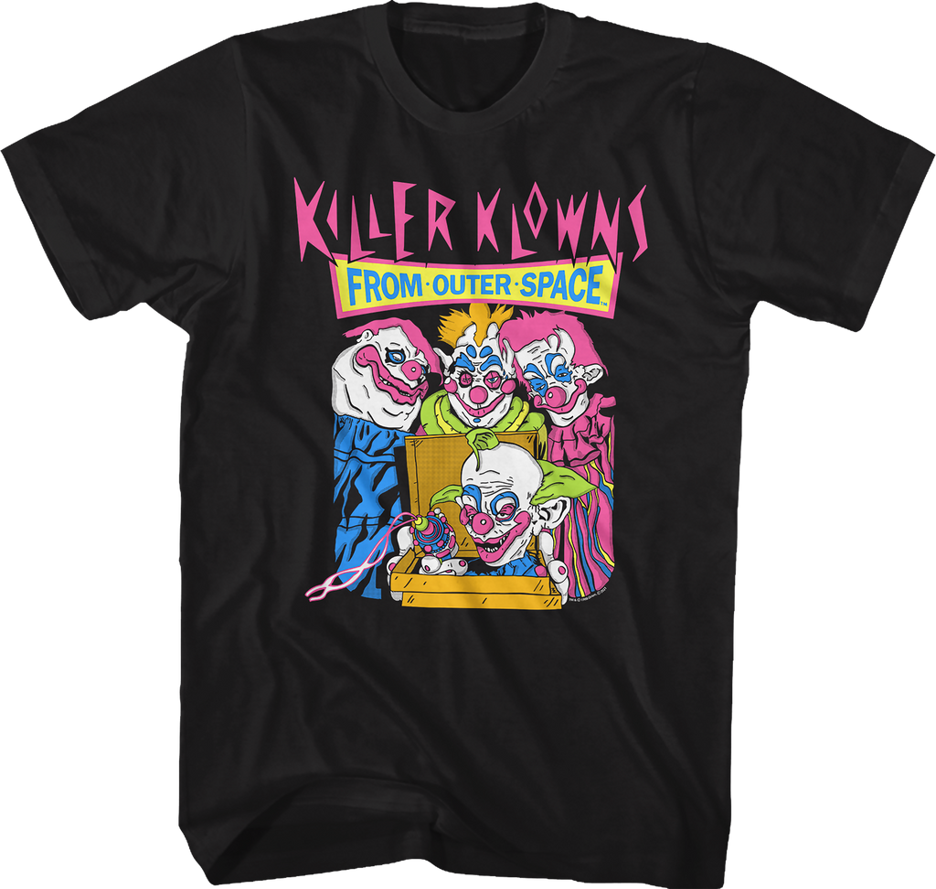 Pizza Box Killer Klowns From Outer Space T-Shirt Hoodie, Sweatshirt | CiraTrend.com (Image 1)