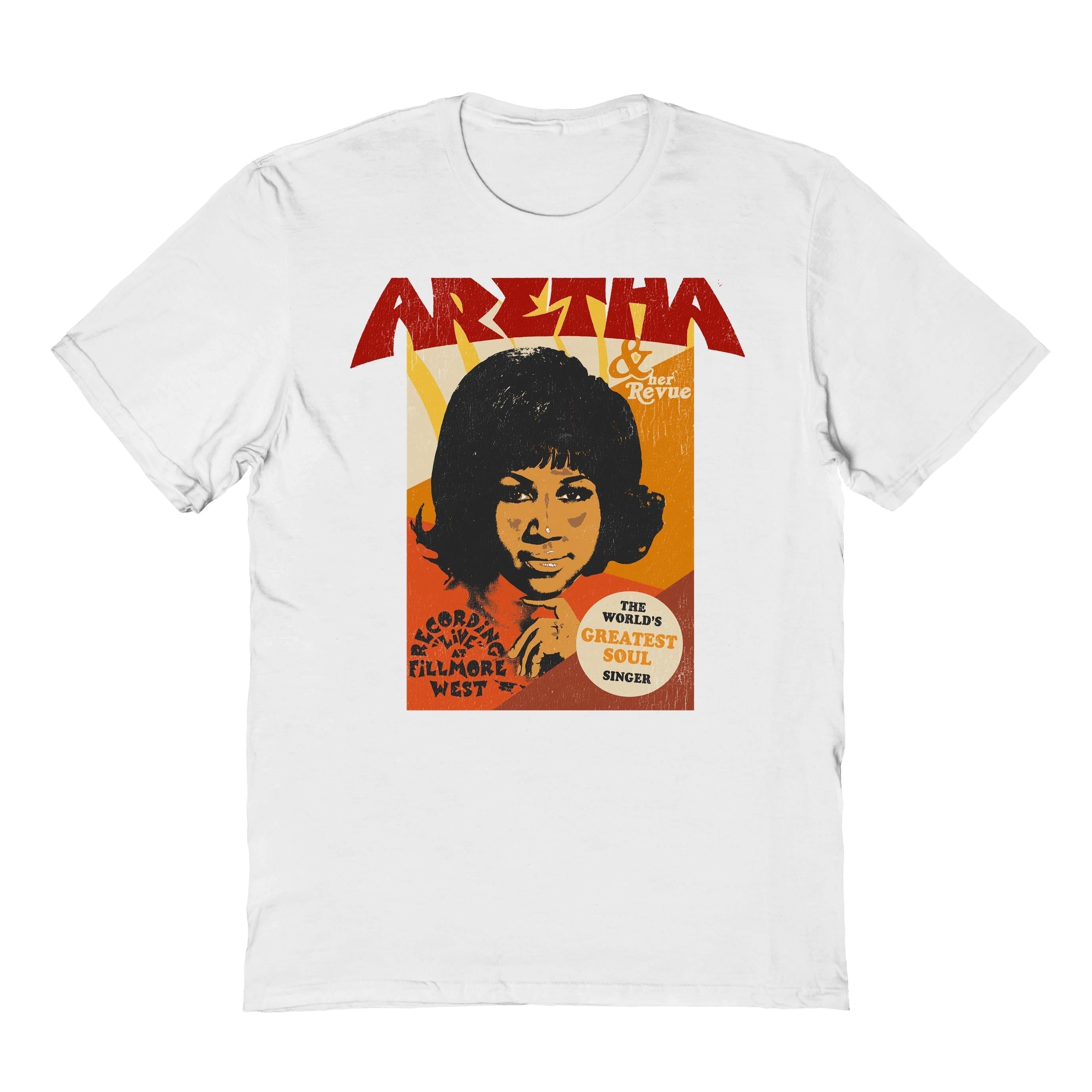 Aretha Franklin Aretha and Revue Mens T Shirt White Hoodie, Sweatshirt | CiraTrend.com