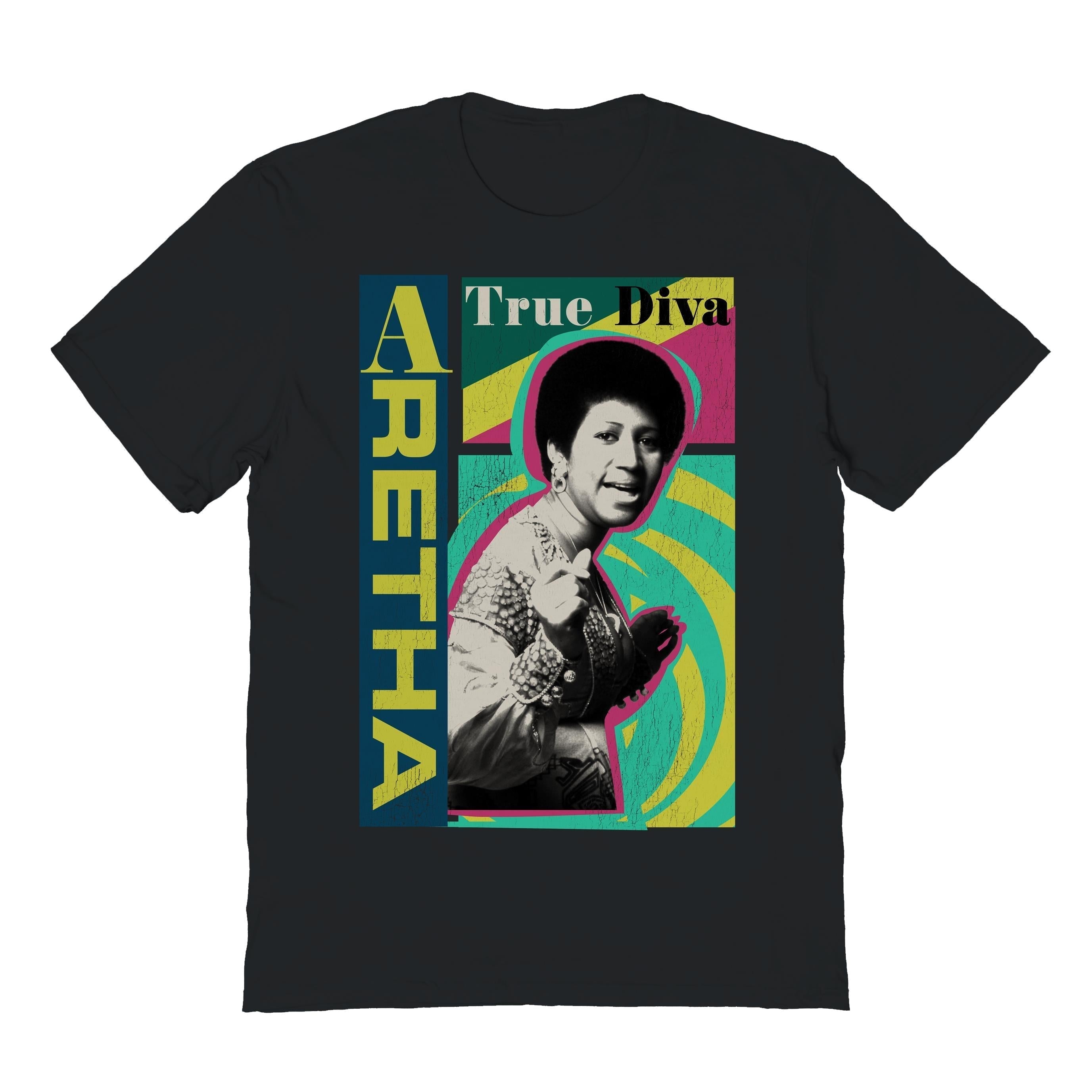 Aretha Franklin Diva Mens T Shirt Black Hoodie, Sweatshirt | CiraTrend.com