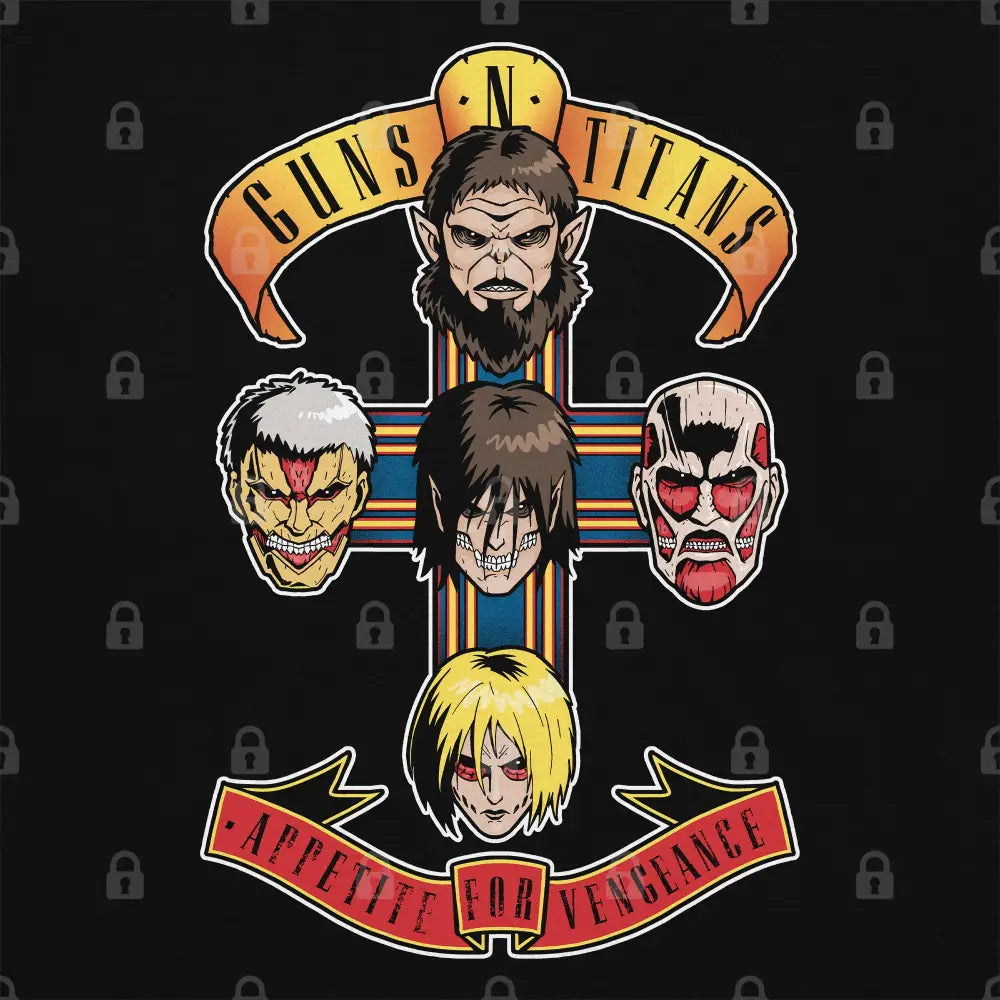 Guns N' Titans T-Shirt Hoodie, Sweatshirt | CiraTrend.com (Image 1)