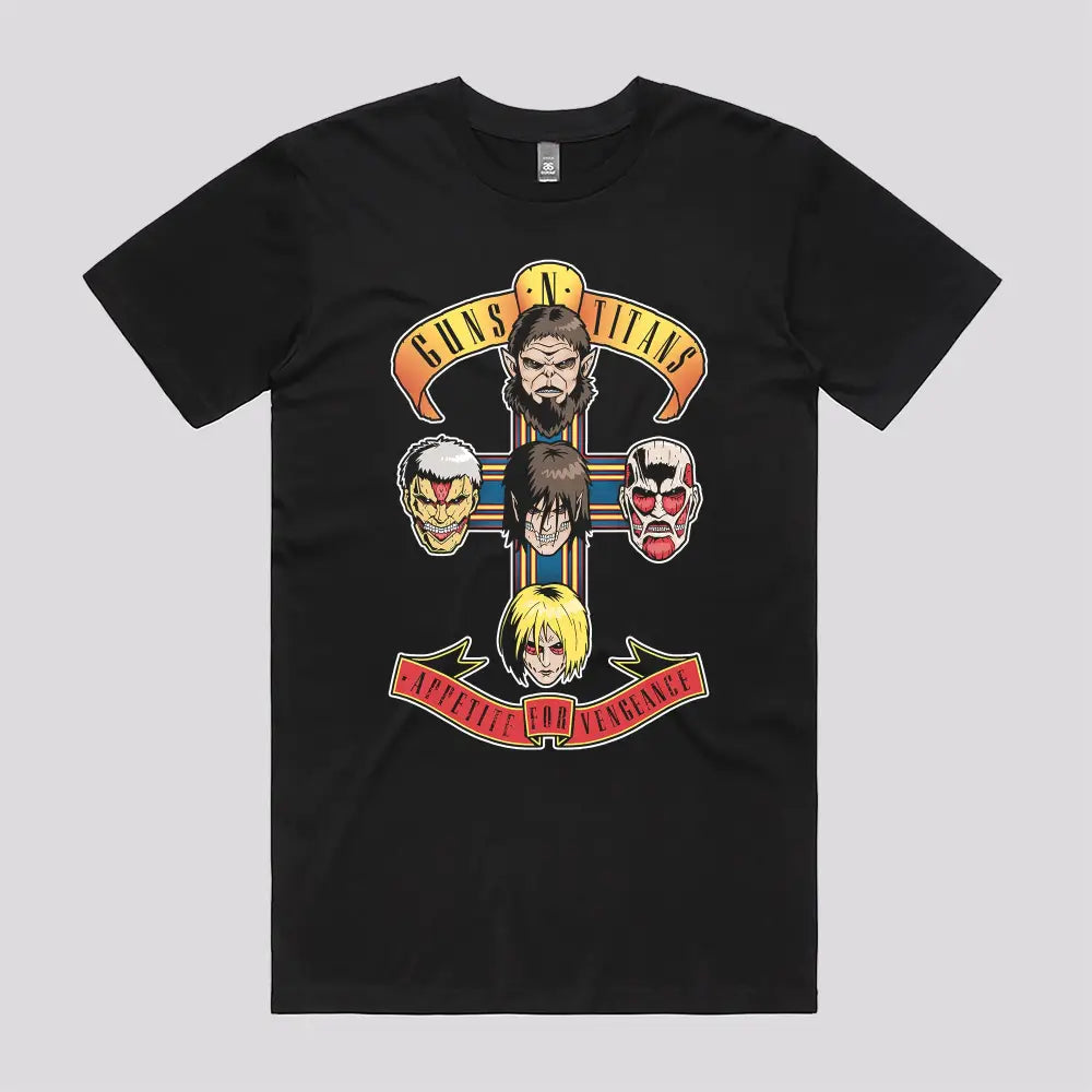Guns N' Titans T-Shirt Hoodie, Sweatshirt | CiraTrend.com (Image 2)