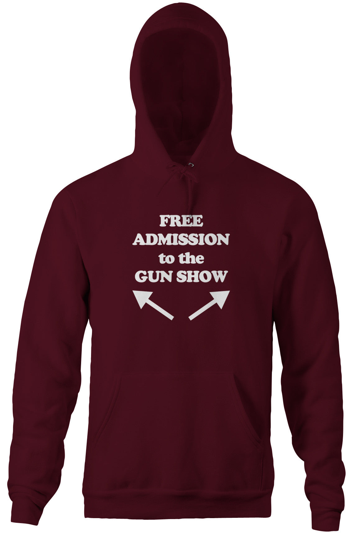 Free Admission To The Gun Show Hoodie T-Shirts, Sweatshirt | CiraTrend.com (Image 1)