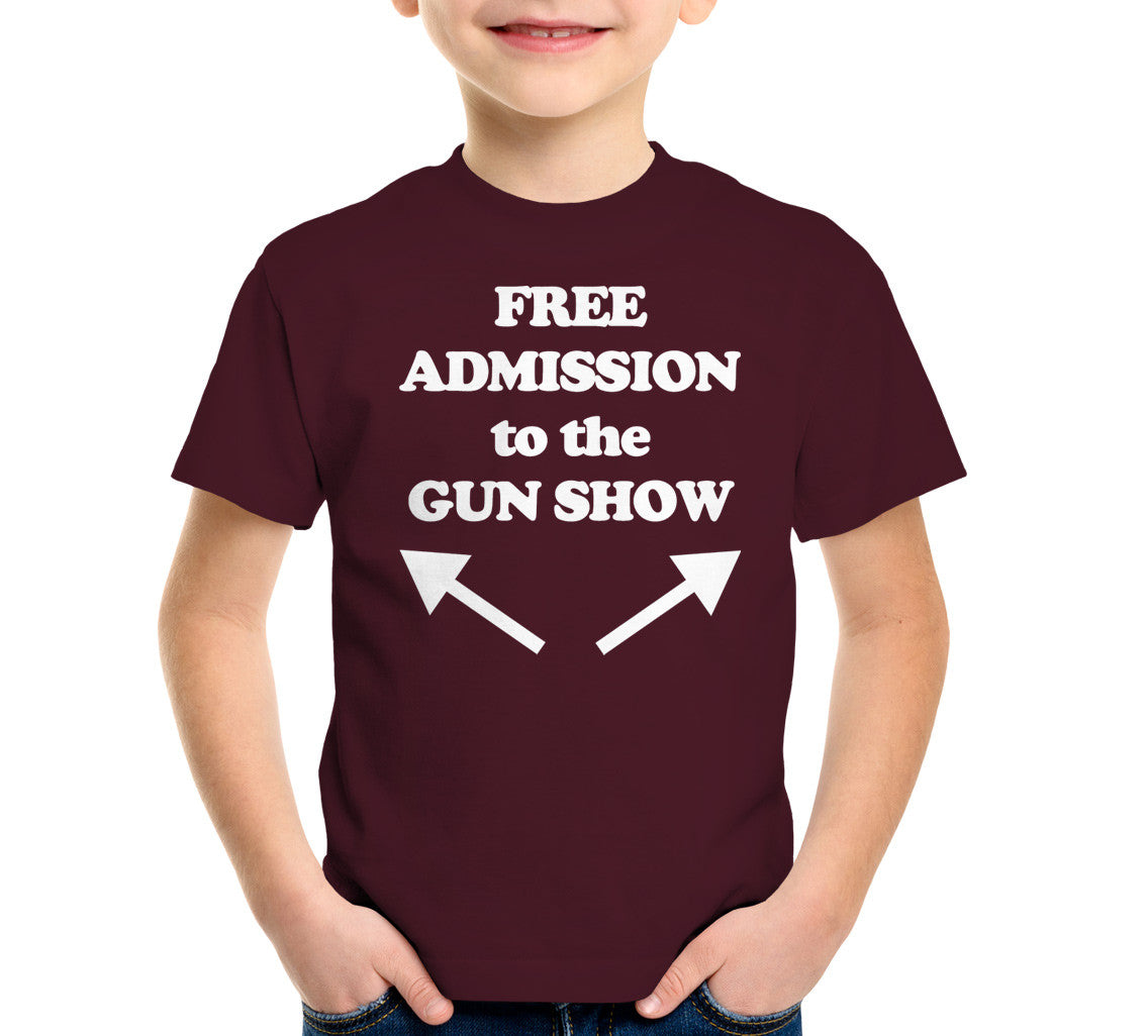 Free Admission To The Gun Show T-Shirt Hoodie, Sweatshirt | CiraTrend.com (Image 5)