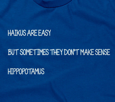 Haikus Are Easy Hoodie T-Shirts, Sweatshirt | CiraTrend.com (Image 2)