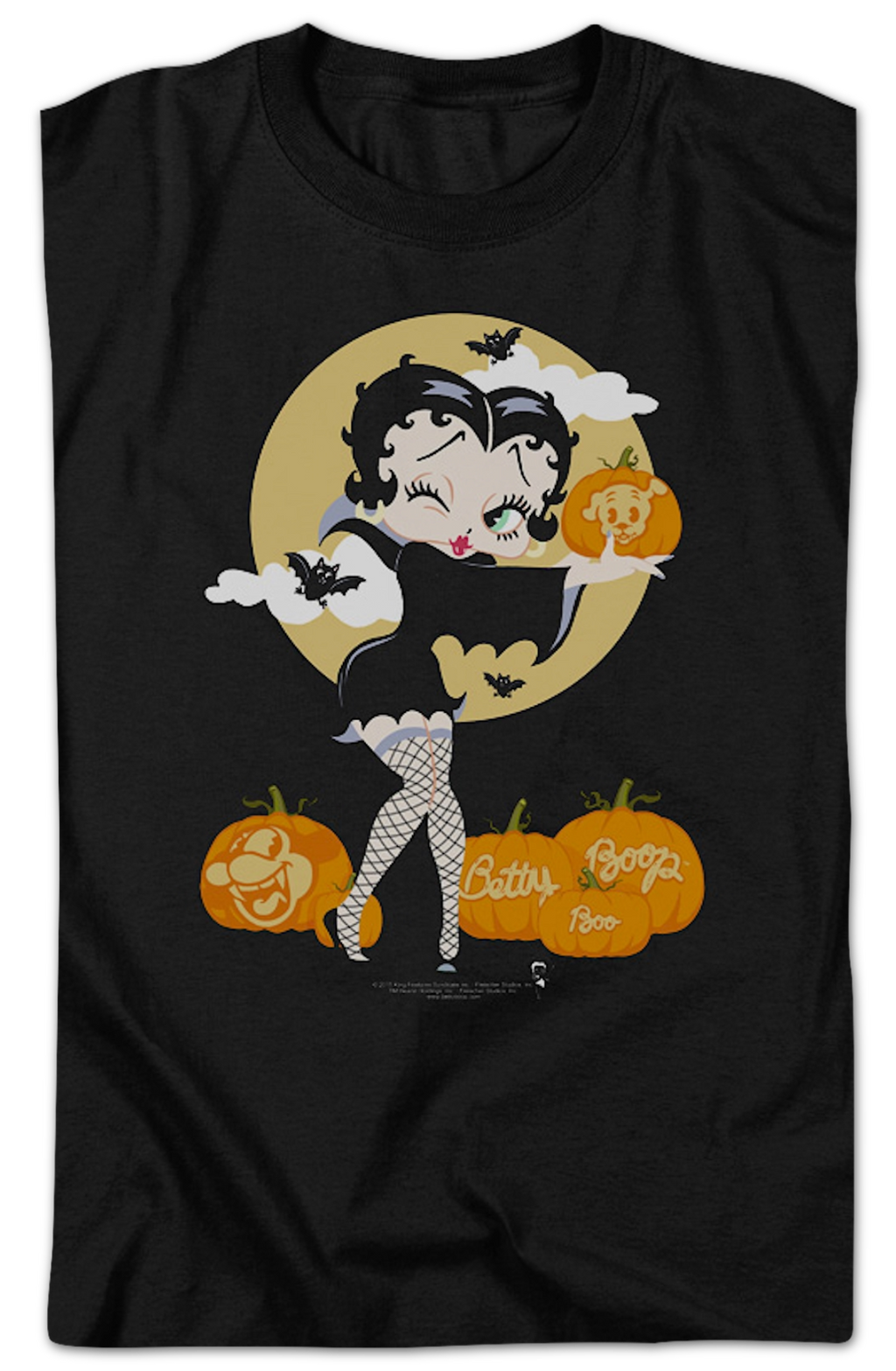 Halloween Pumpkin Patch Betty Boop T-Shirt Hoodie, Sweatshirt | CiraTrend.com (Image 2)