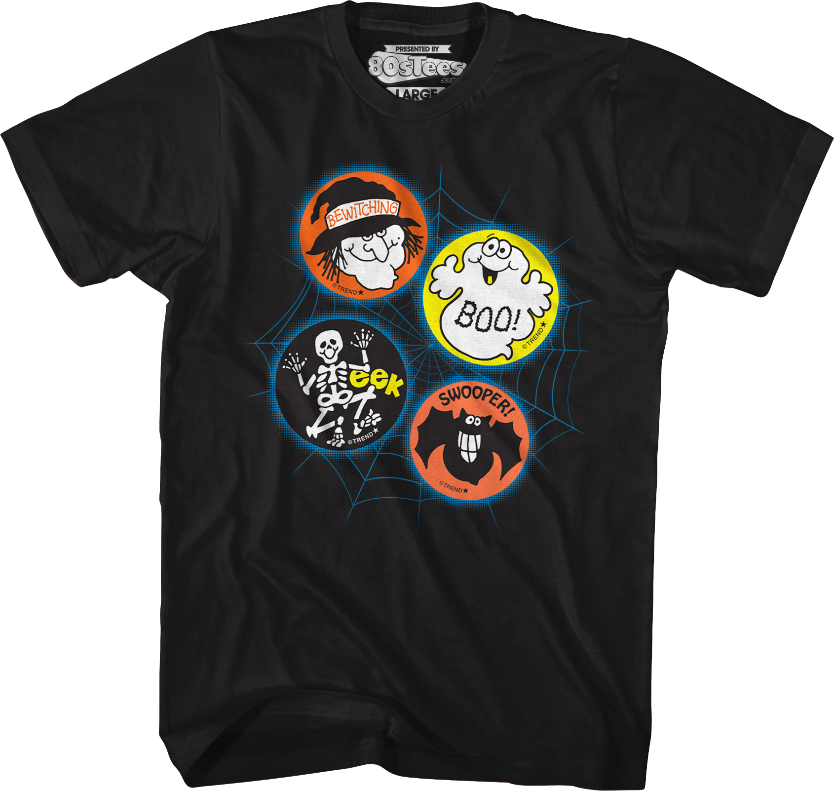 Halloween Stickers Scratch N Sniff T-Shirt Hoodie, Sweatshirt | CiraTrend.com (Image 1)