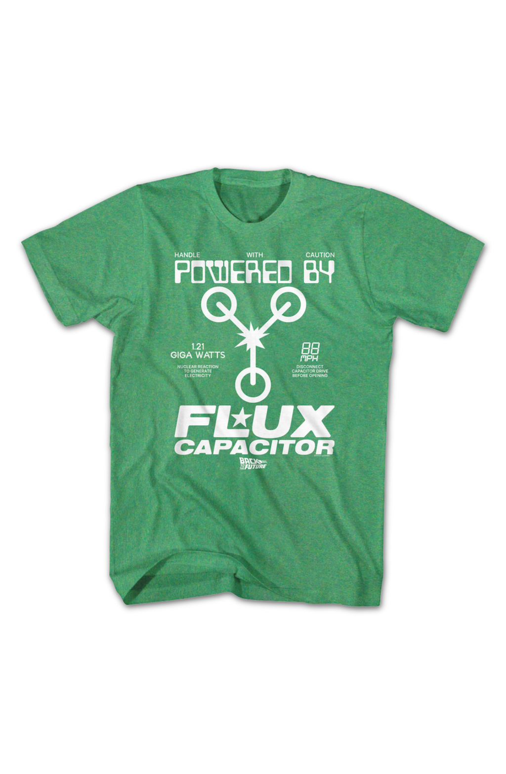 Handle With Caution Flux Capacitor Back To The Future T-Shirt Hoodie, Sweatshirt | CiraTrend.com (Image 2)