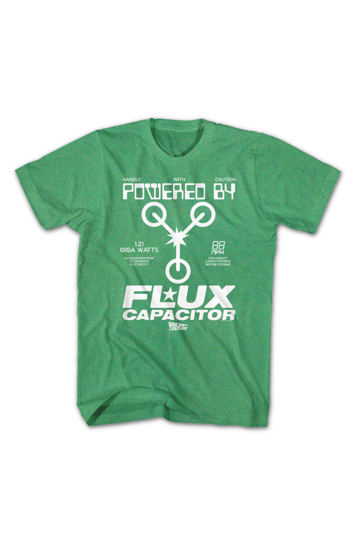 Handle With Caution Flux Capacitor Back To The Future T-Shirt Hoodie, Sweatshirt | CiraTrend.com (Image 2)