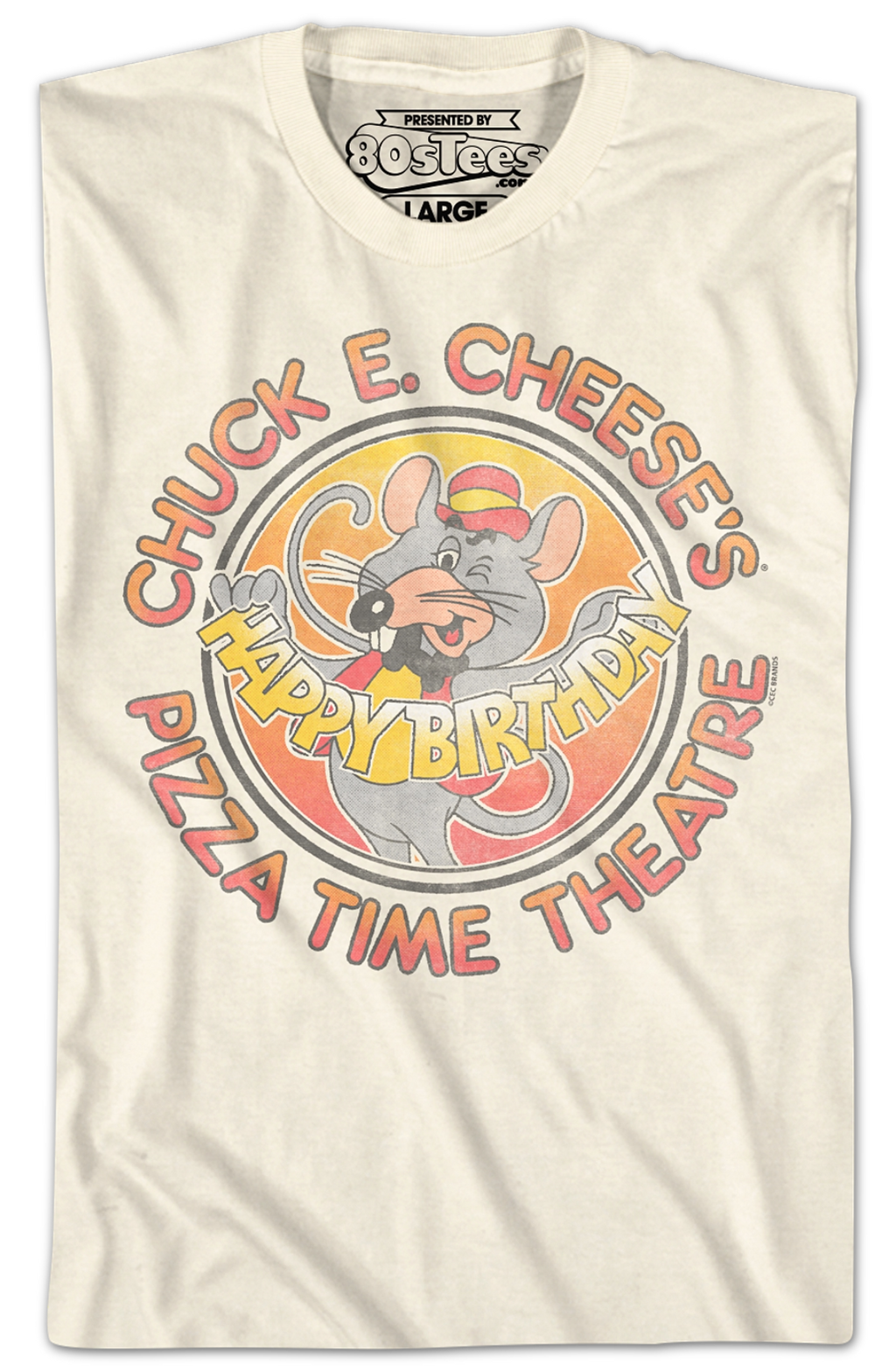 Happy Birthday Chuck E. Cheese T-Shirt Hoodie, Sweatshirt | CiraTrend.com (Image 2)
