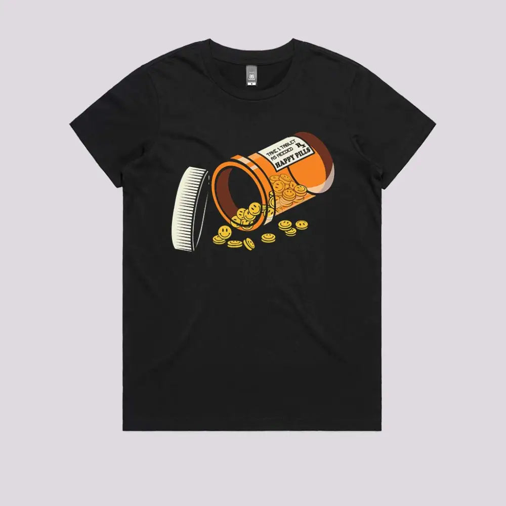 Happy Pills T-Shirt Hoodie, Sweatshirt | CiraTrend.com (Image 3)