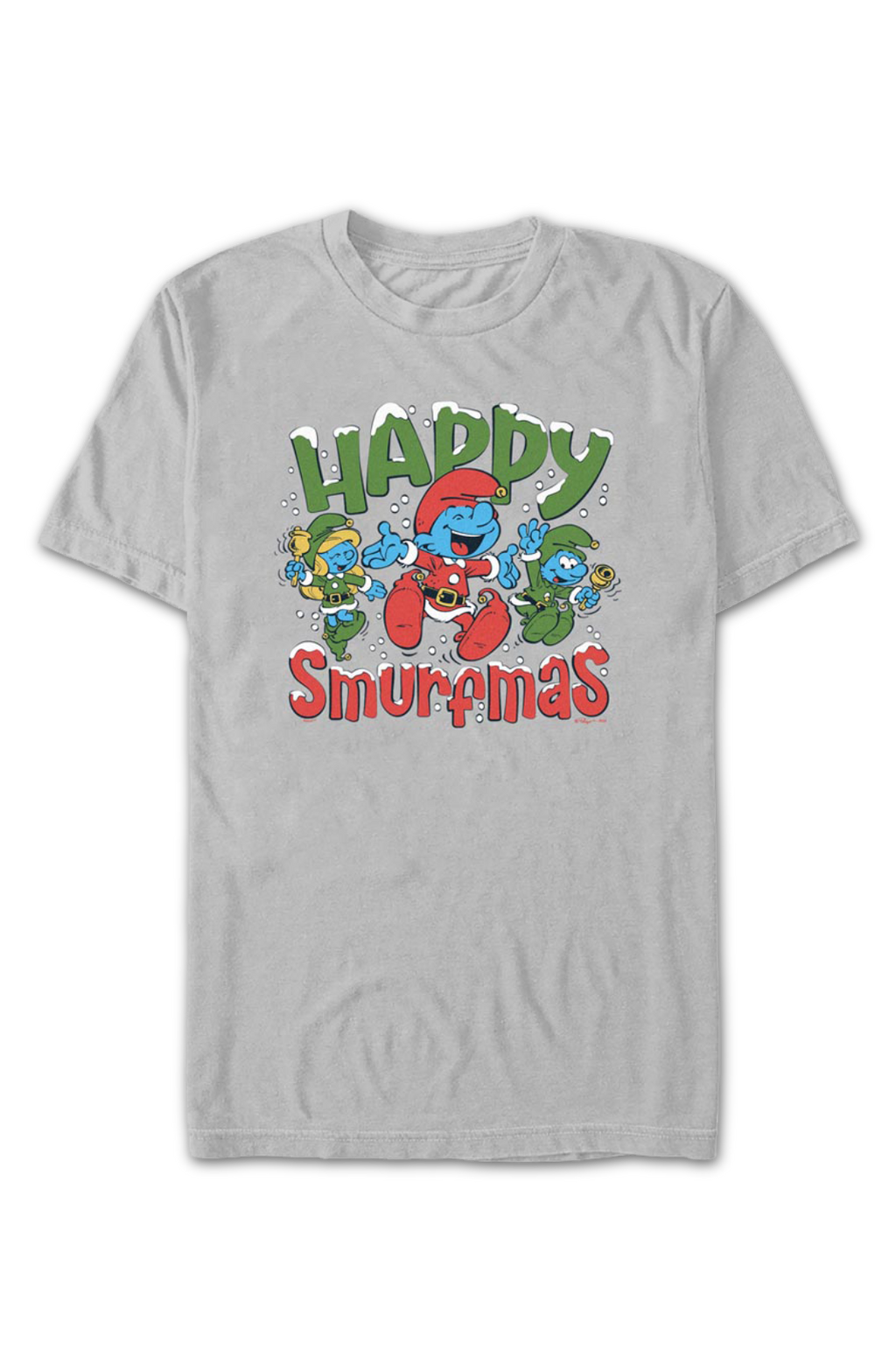 Happy Smurfmas Smurfs T-Shirt Hoodie, Sweatshirt | CiraTrend.com (Image 2)