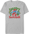 Happy Smurfmas Smurfs T-Shirt Hoodie, Sweatshirt | CiraTrend.com (Image 1)