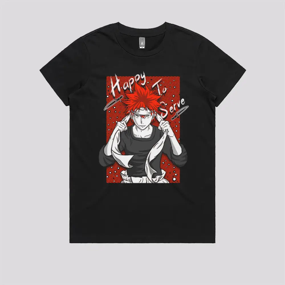 Happy To Serve T-Shirt Hoodie, Sweatshirt | CiraTrend.com (Image 3)