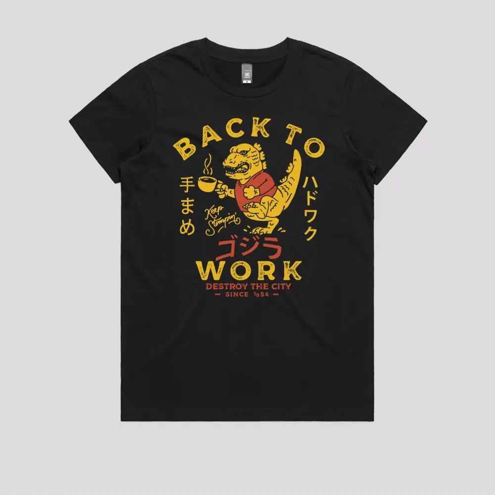 Hardworking Kaiju T-Shirt Hoodie, Sweatshirt | CiraTrend.com (Image 3)