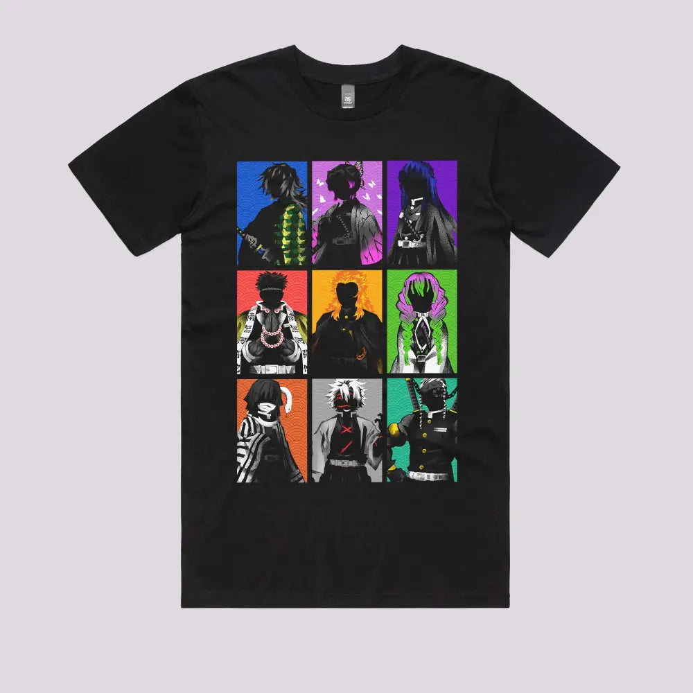 Hashira Color T-Shirt Hoodie, Sweatshirt | CiraTrend.com (Image 2)