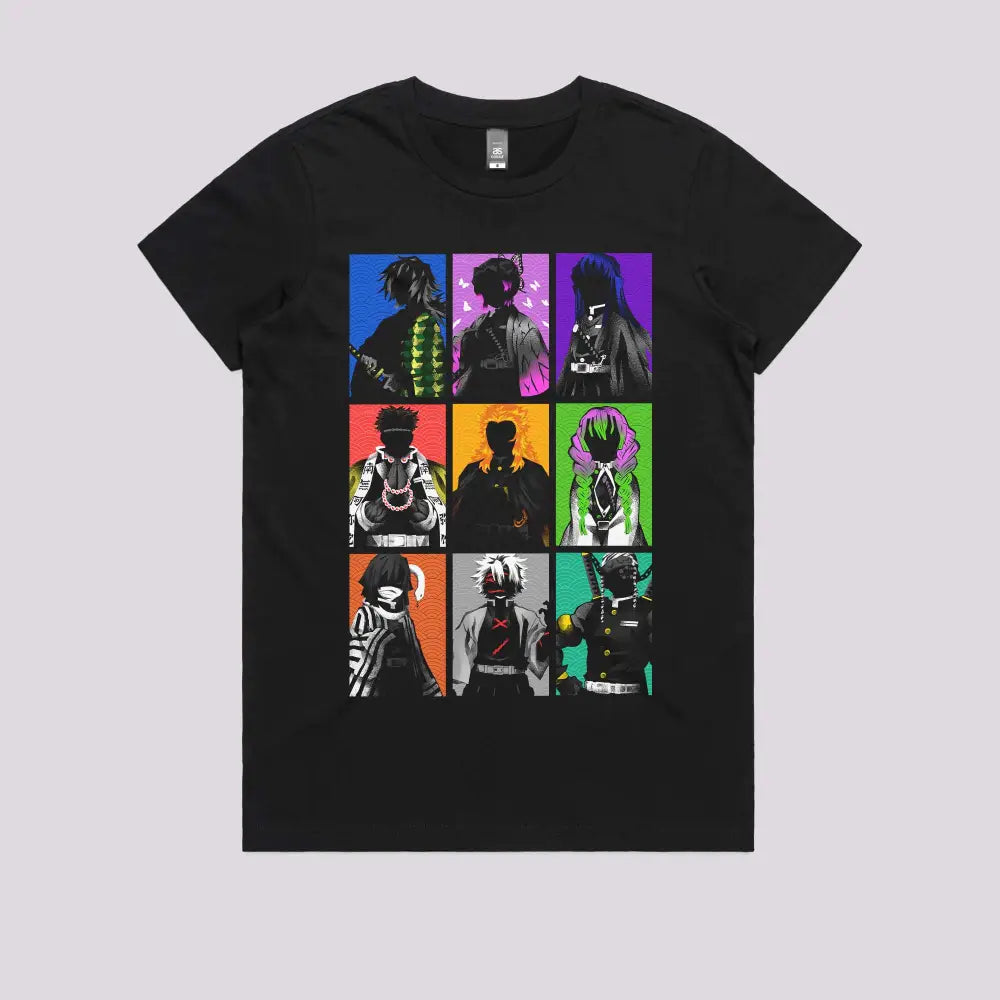 Hashira Color T-Shirt Hoodie, Sweatshirt | CiraTrend.com (Image 3)