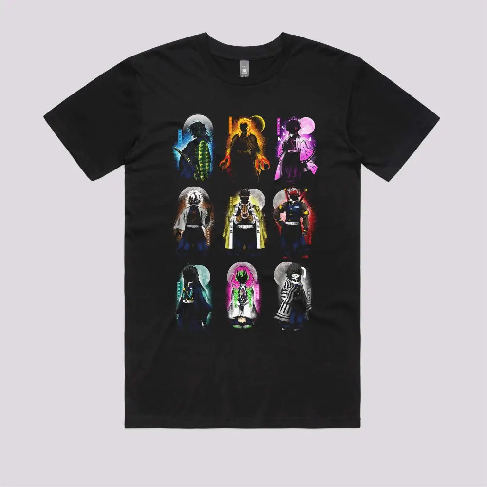Hashira Pillars T-Shirt Hoodie, Sweatshirt | CiraTrend.com (Image 2)