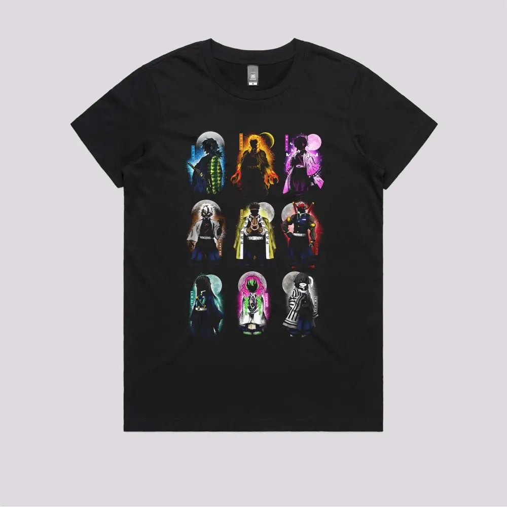Hashira Pillars T-Shirt Hoodie, Sweatshirt | CiraTrend.com (Image 3)