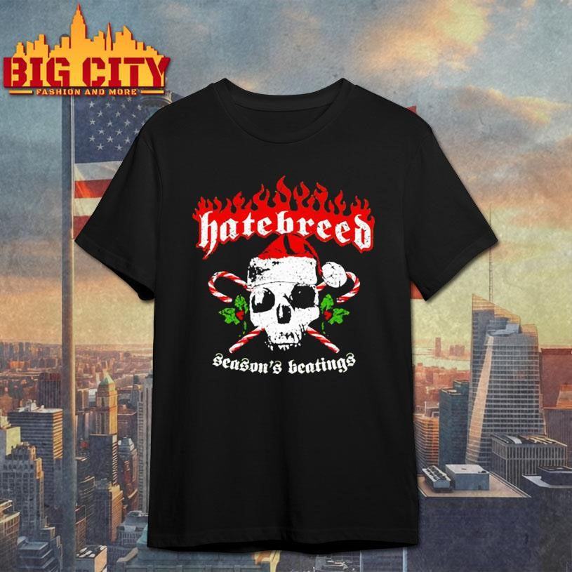hatebreed holiday 2025 season’s beatings shirt