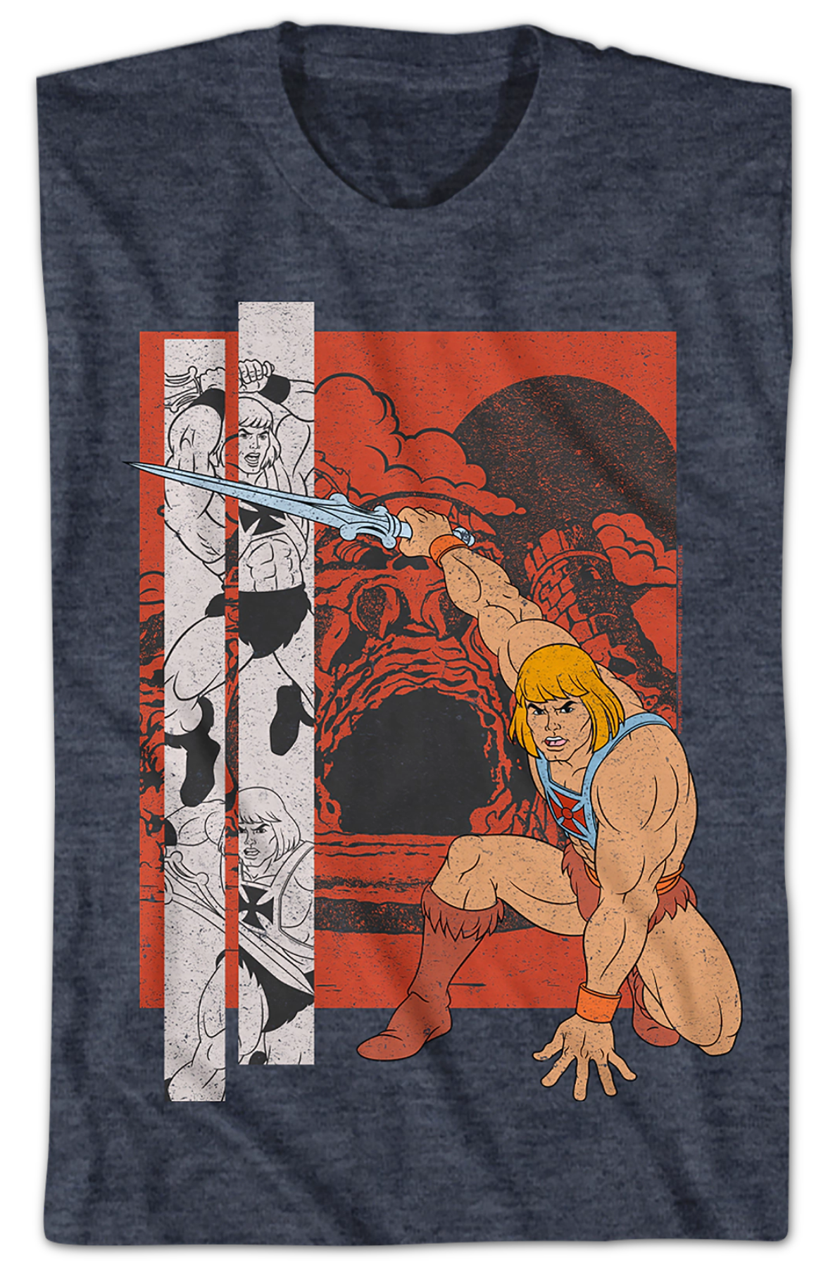 He Man Action Pose Collage Masters Universe T-Shirts, Hoodie, Sweatshirt