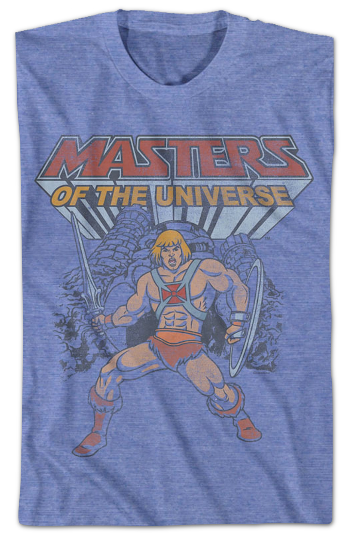 He-Man Castle Grayskull Hero Pose Masters of the Universe T-Shirt Hoodie, Sweatshirt | CiraTrend.com (Image 2)