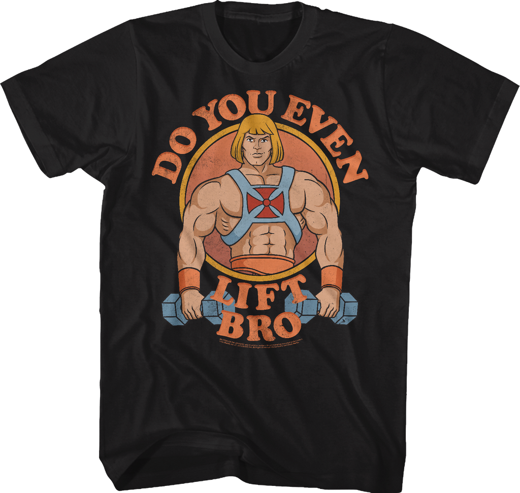 He-Man Do You Even Lift Bro Masters of the Universe T-Shirt Hoodie, Sweatshirt | CiraTrend.com (Image 1)
