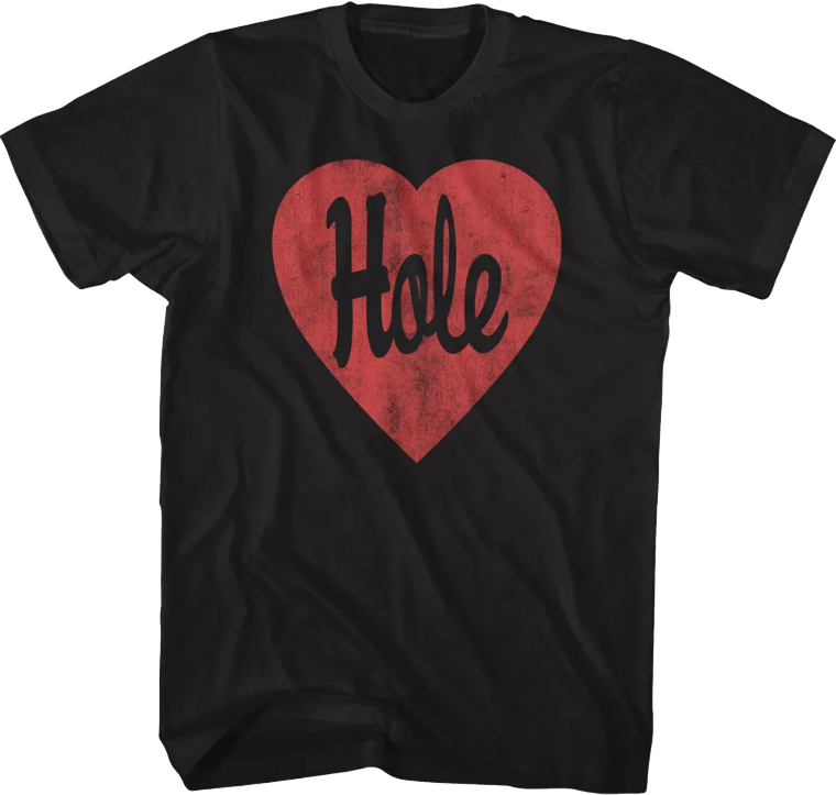 Heart Logo Hole T-Shirts, Hoodie, Sweatshirt