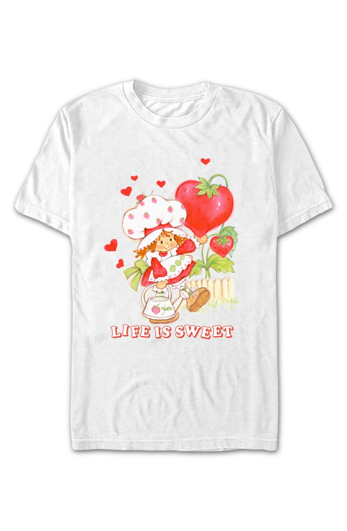 Hearts Life Is Sweet Strawberry Shortcake T-Shirt Hoodie, Sweatshirt | CiraTrend.com (Image 2)