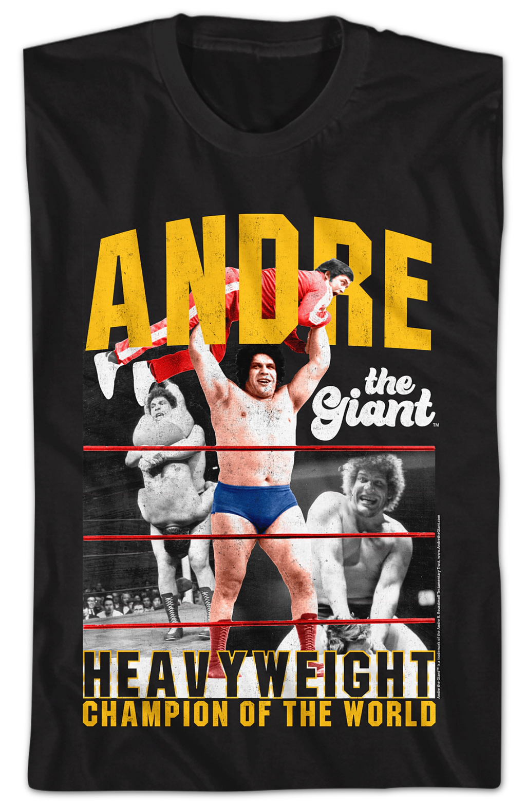 Heavyweight Champion Of The World Andre The Giant T-Shirt Hoodie, Sweatshirt | CiraTrend.com (Image 2)