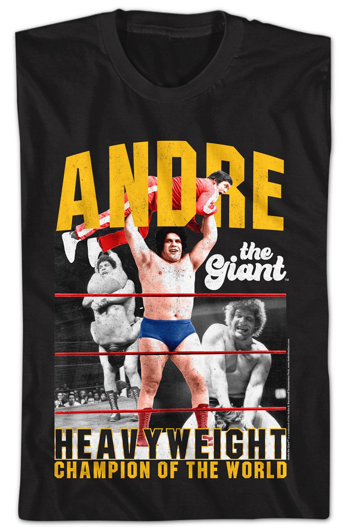 Heavyweight Champion Of The World Andre The Giant T-Shirt Hoodie, Sweatshirt | CiraTrend.com (Image 2)
