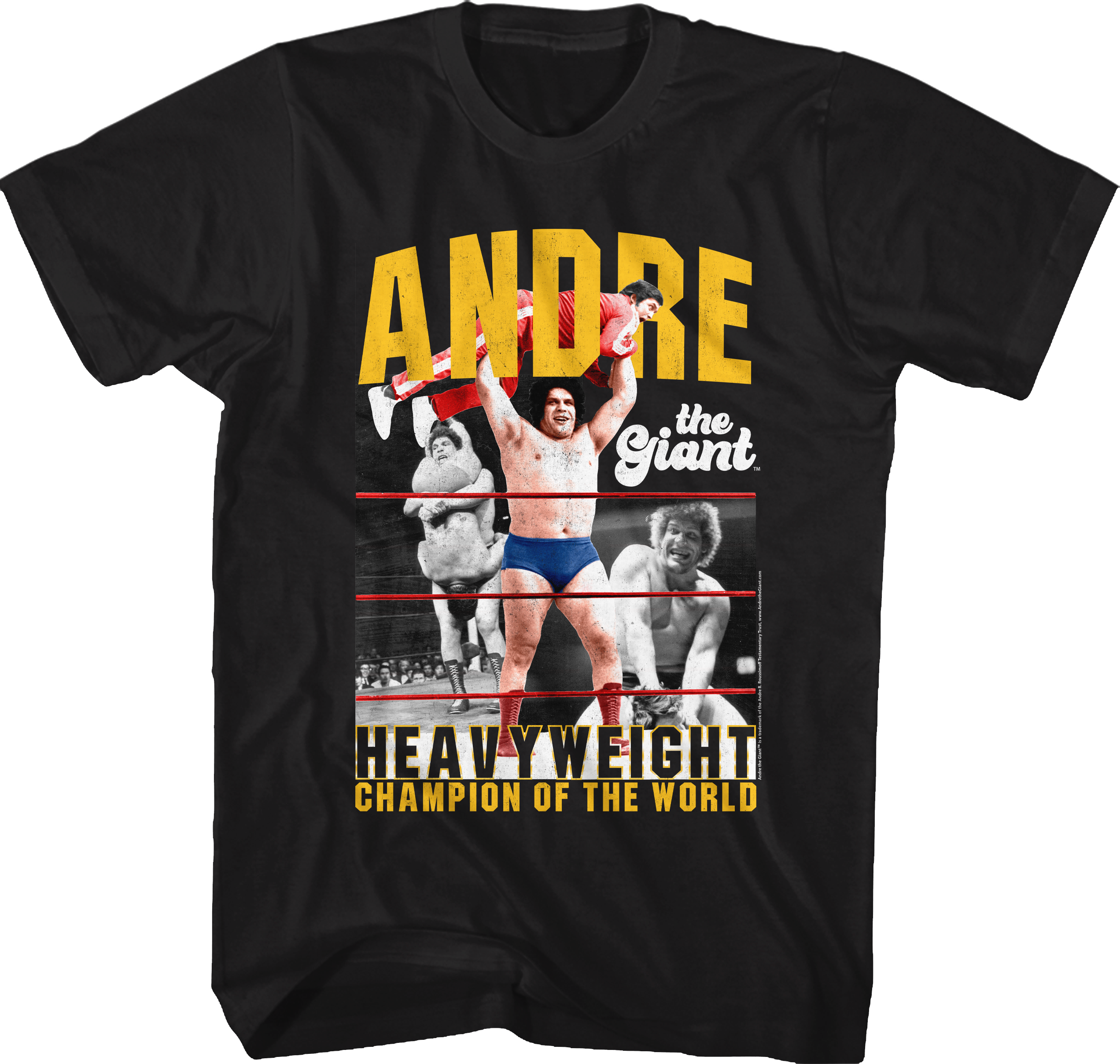 Heavyweight Champion Of The World Andre The Giant T-Shirt Hoodie, Sweatshirt | CiraTrend.com (Image 1)