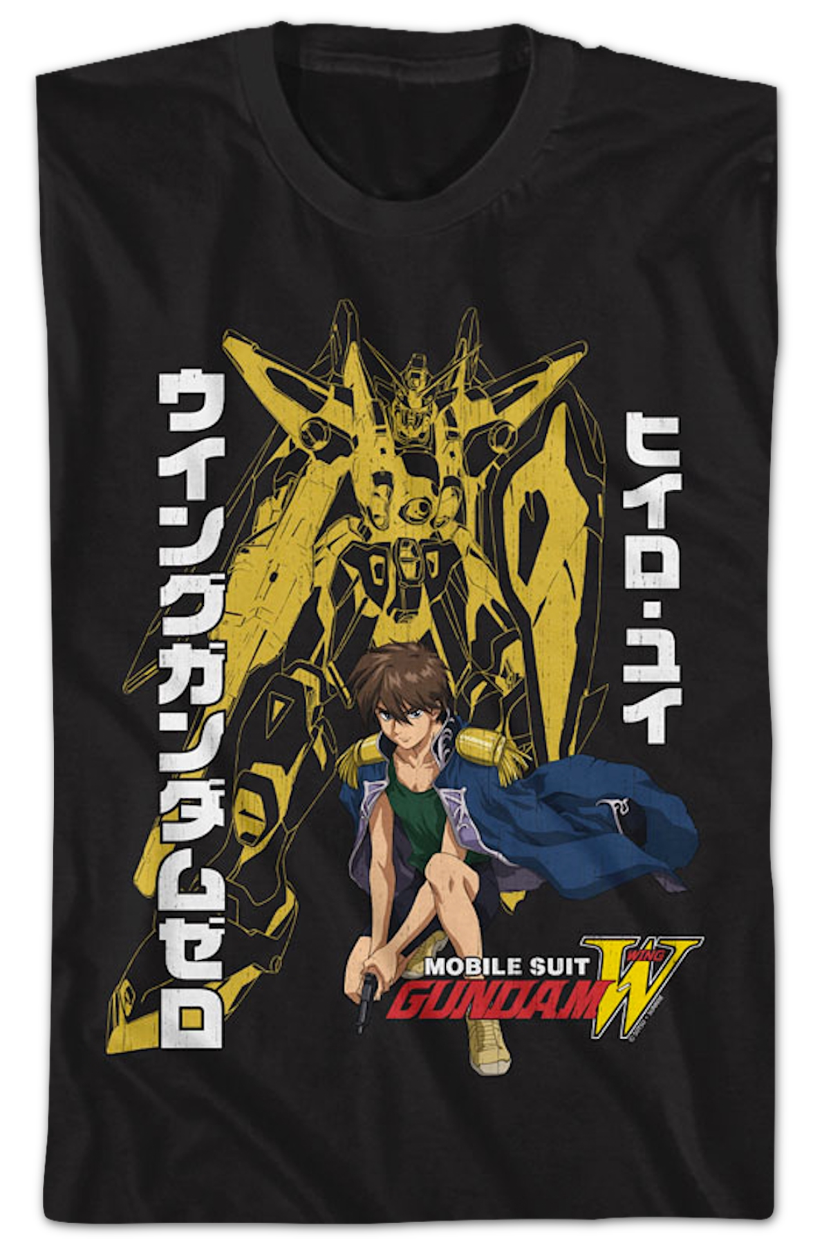 Heero Yuy Gundam T-Shirt Hoodie, Sweatshirt | CiraTrend.com (Image 2)
