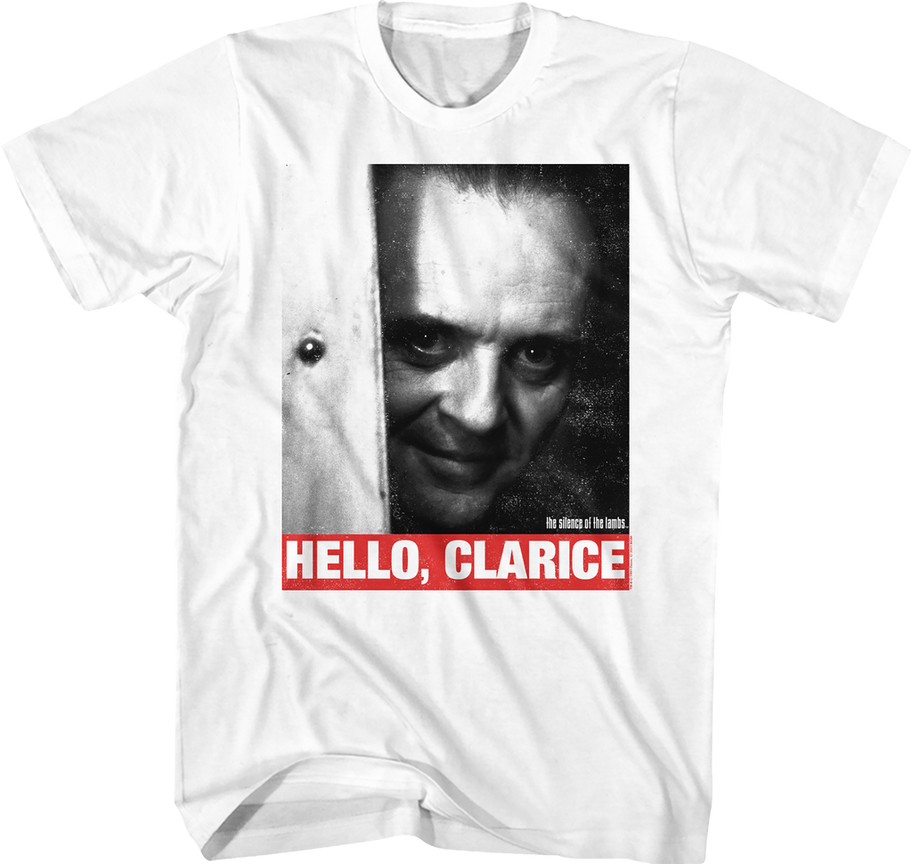 Hello Clarice Silence of the Lambs T-Shirt Hoodie, Sweatshirt | CiraTrend.com (Image 1)