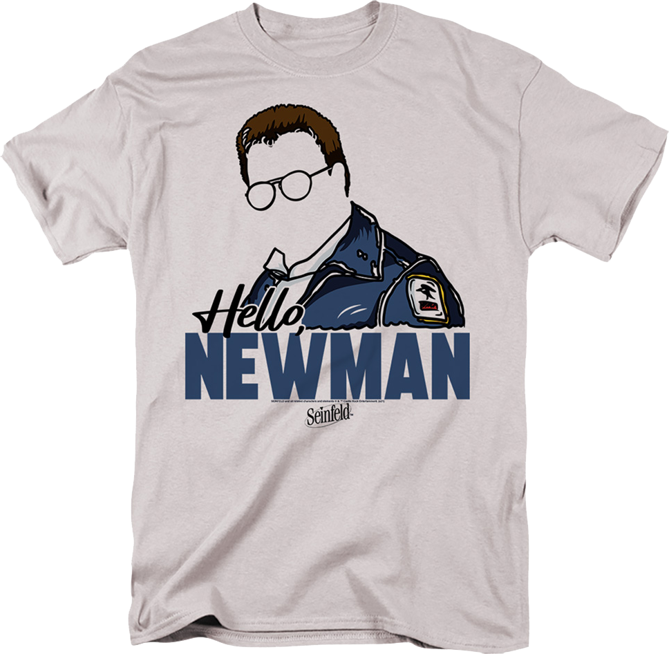 Hello Newman Outline Seinfeld T-Shirt Hoodie, Sweatshirt | CiraTrend.com (Image 1)