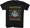 Hells Bells Faux Ugly Christmas Sweater ACDC T-Shirt Hoodie, Sweatshirt | CiraTrend.com (Image 1)