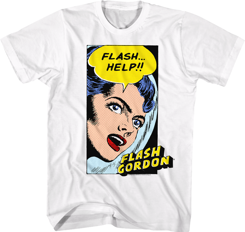 Help Flash Gordon T-Shirt Hoodie, Sweatshirt | CiraTrend.com (Image 1)