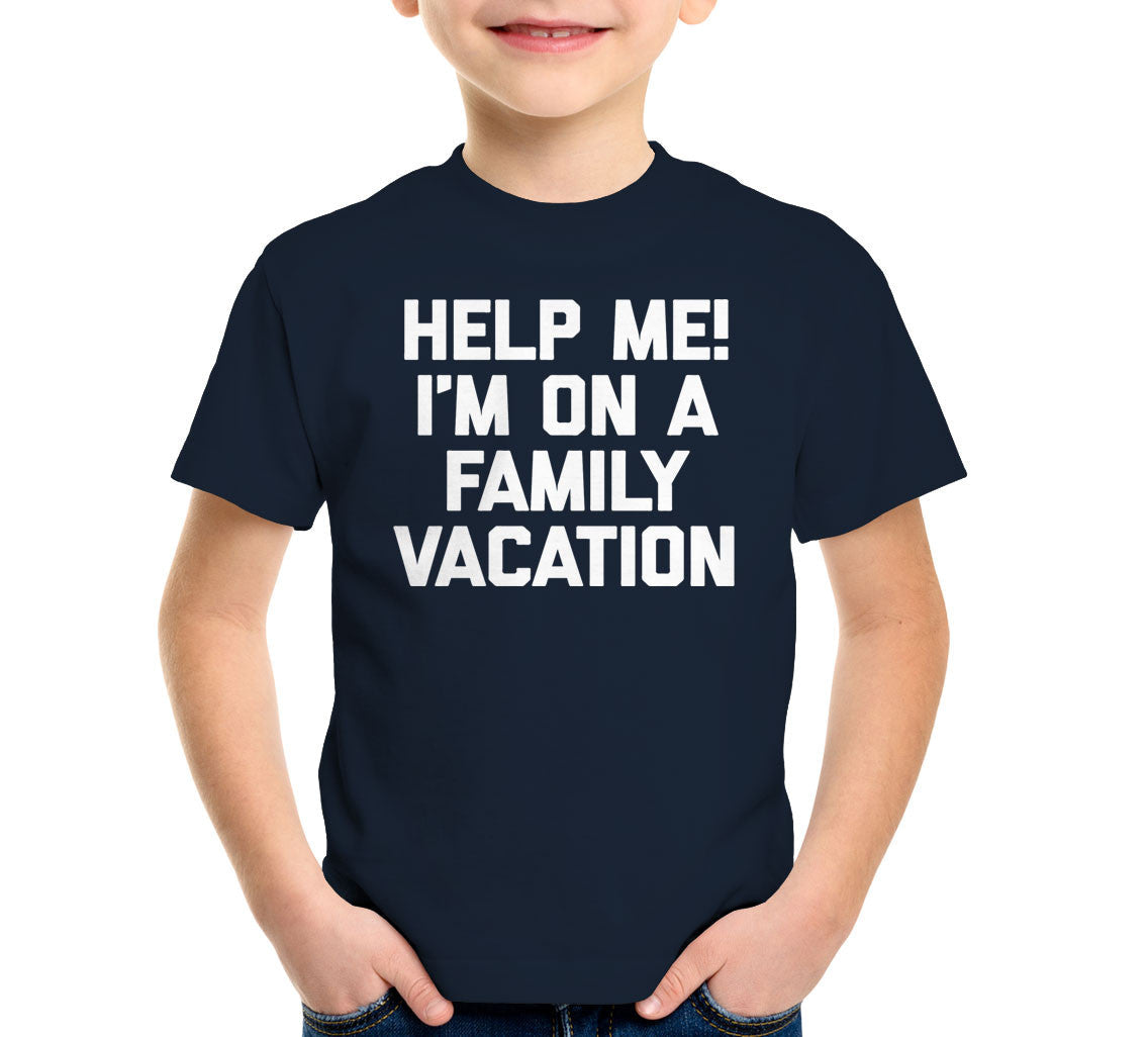 Help Me! I'm On A Family Vacation T-Shirt Hoodie, Sweatshirt | CiraTrend.com (Image 5)