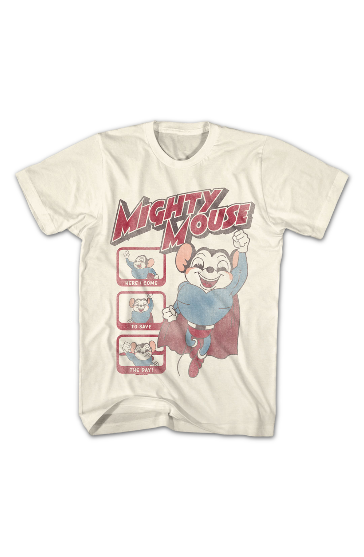 Here I Come To Save The Day Collage Mighty Mouse T-Shirt Hoodie, Sweatshirt | CiraTrend.com (Image 2)