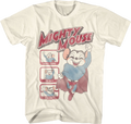 Here I Come To Save The Day Collage Mighty Mouse T-Shirt Hoodie, Sweatshirt | CiraTrend.com (Image 1)