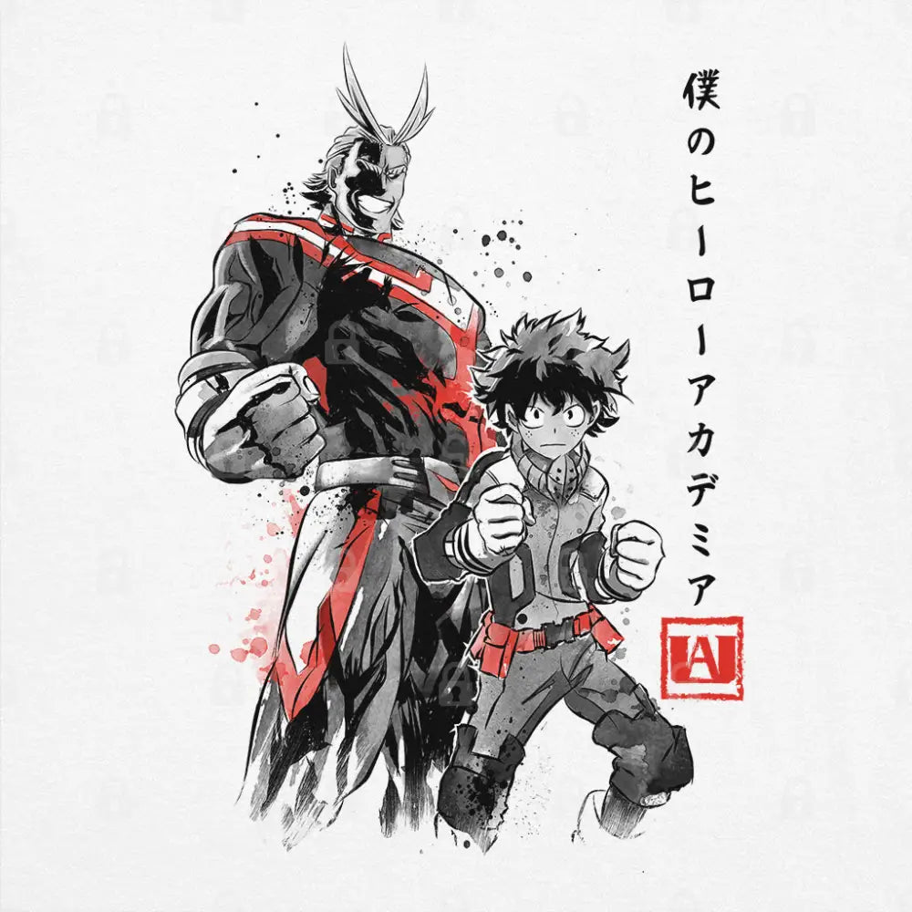 Hero Academia Sumi-e T-Shirt Hoodie, Sweatshirt | CiraTrend.com (Image 1)