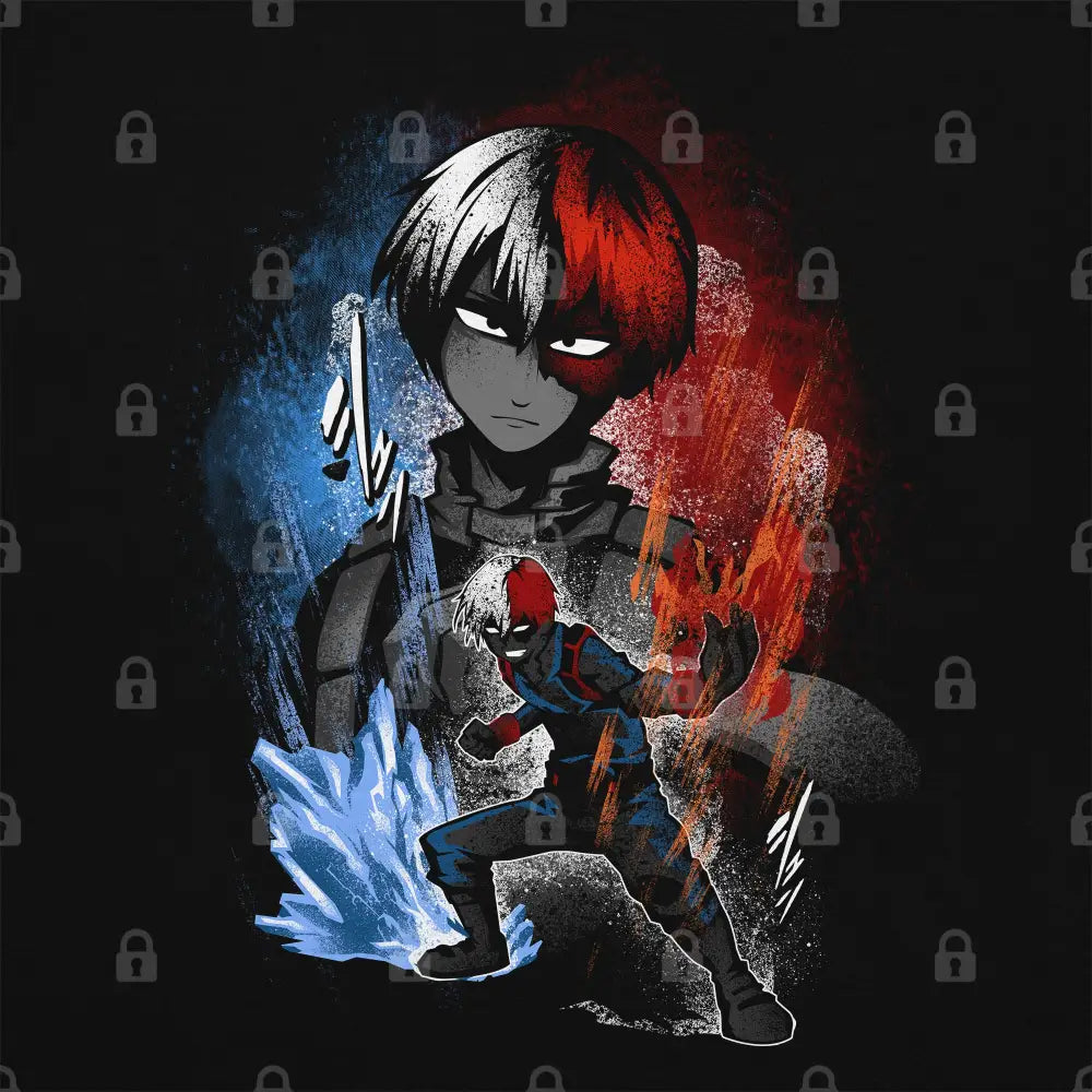 Hero Half Cold Half Hot T-Shirt Hoodie, Sweatshirt | CiraTrend.com (Image 1)