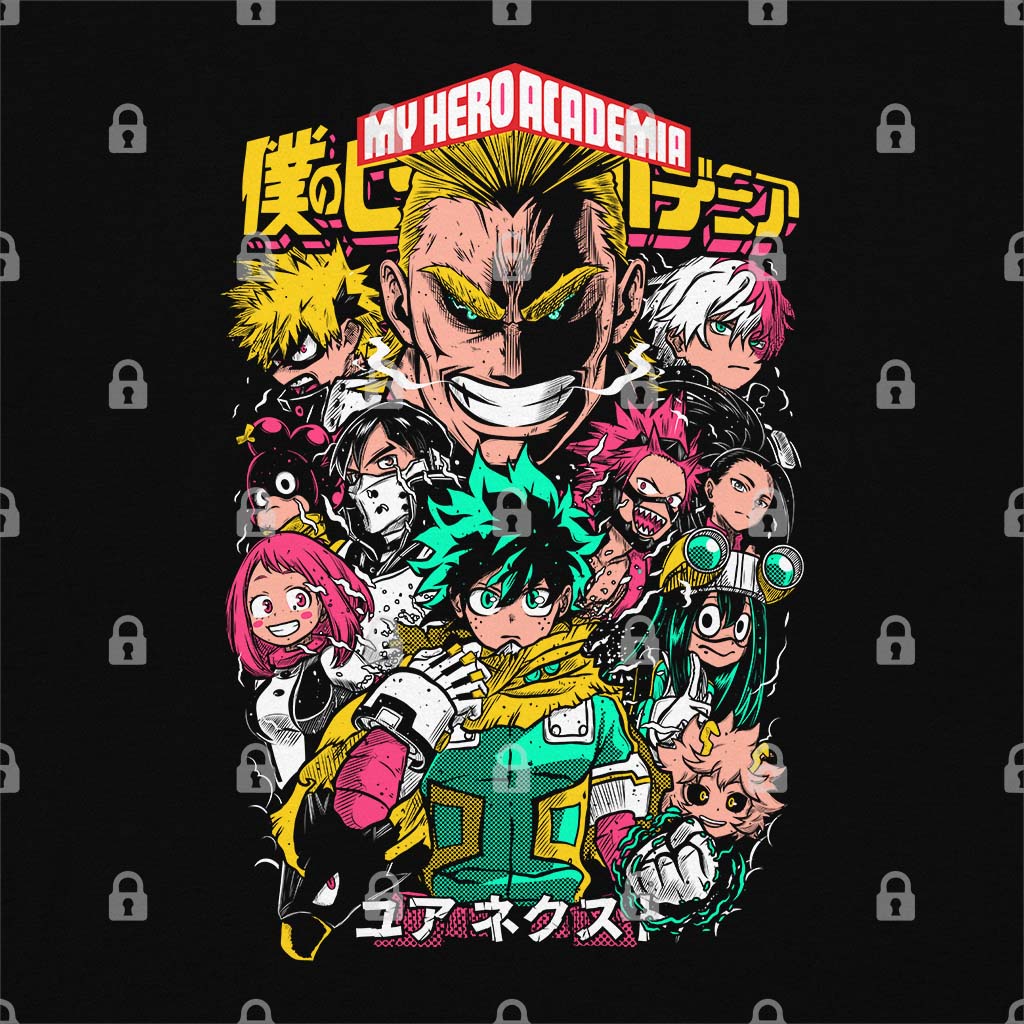 Heroes Academy T-Shirt Hoodie, Sweatshirt | CiraTrend.com (Image 1)