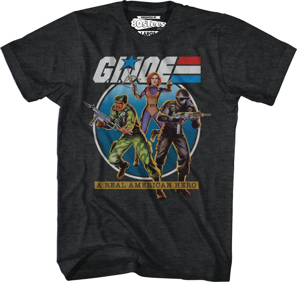 Heroic Trio GI Joe T-Shirt Hoodie, Sweatshirt | CiraTrend.com (Image 1)